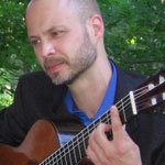 Brian Luckett on classical guitar